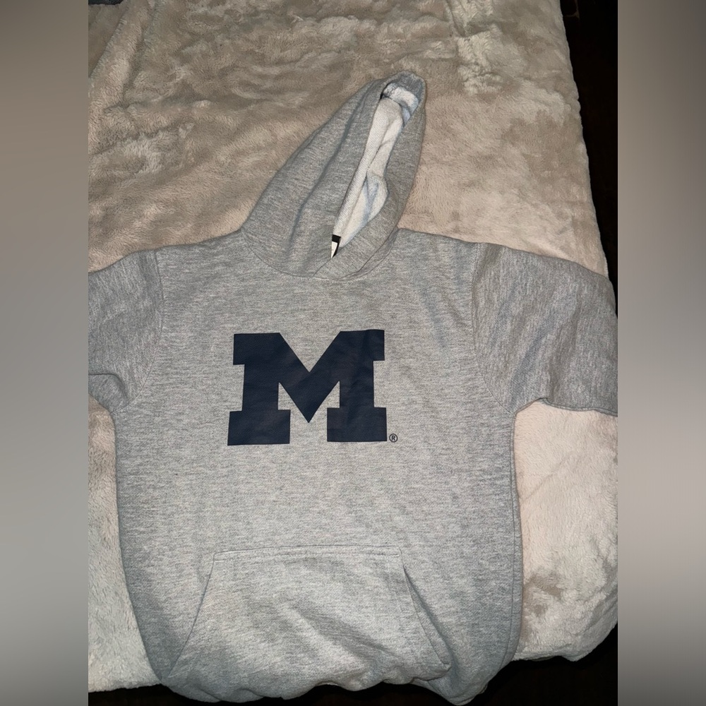 Michigan, kids L 14/16, grey and navy blue